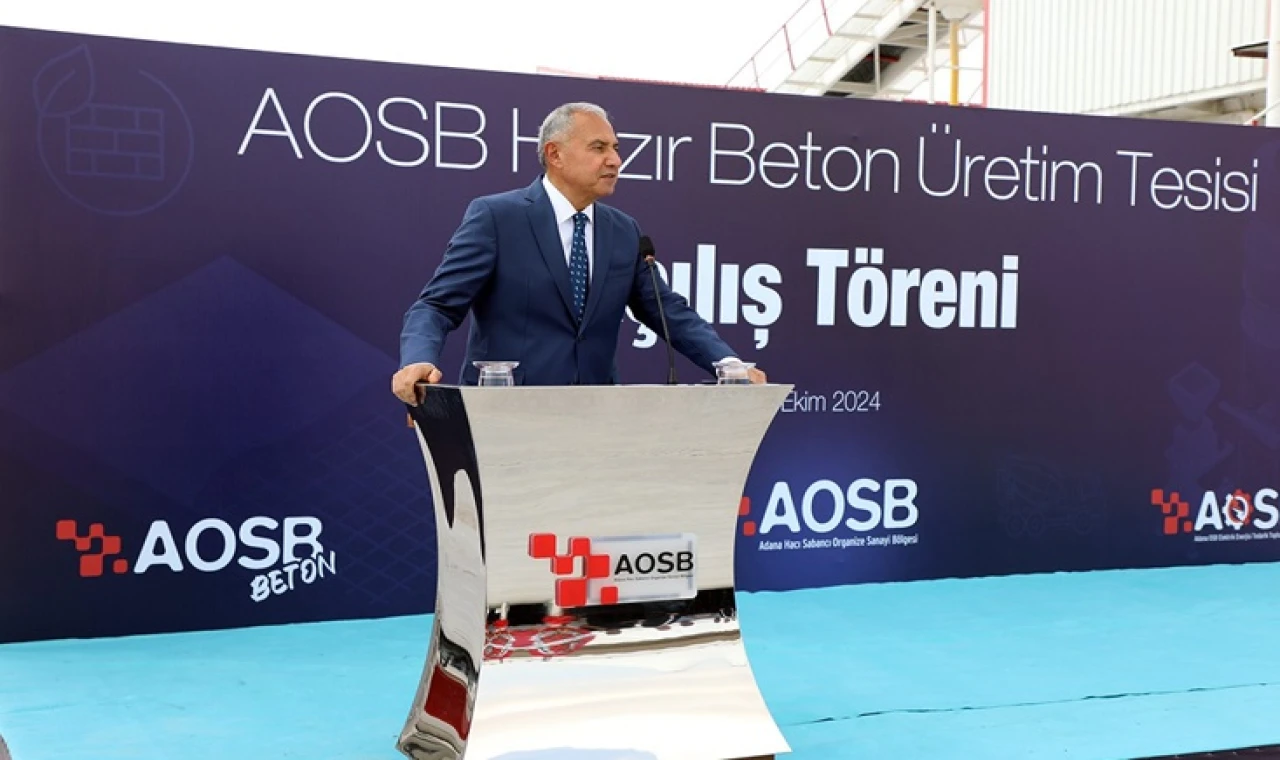 AOSB’de 5,5 Milyon Dolarlık Yatırım: İkinci Beton Santrali Faaliyette