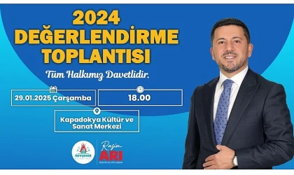 Belediye başkanı rasim arı, 2024 yılı değerlendirme toplantısını düzenleyecek